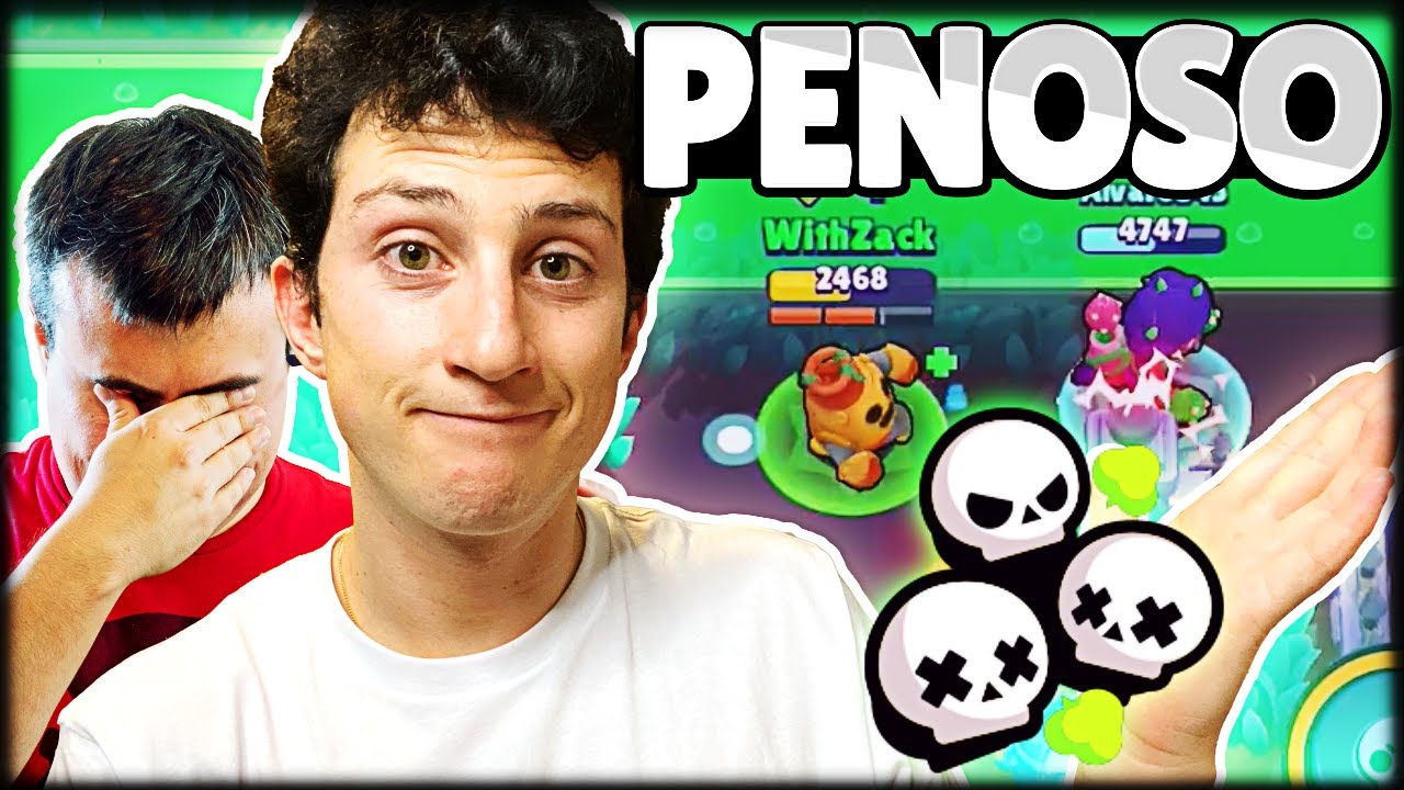 JUEGO EN DUO SHOWDOWN CON ALVARO Y SOMOS UN DESASTRE XD - Brawl Stars - WithZack