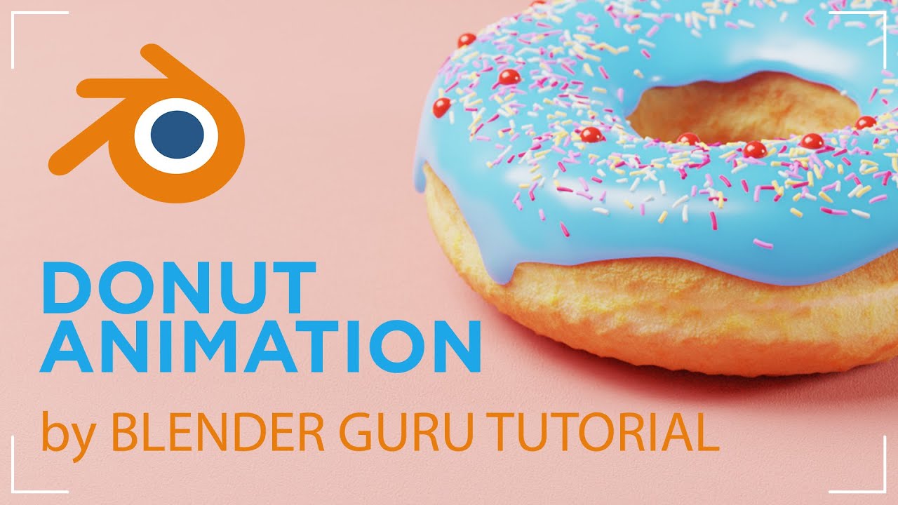 Blender Donut Animation || From Blender Guru tutorials