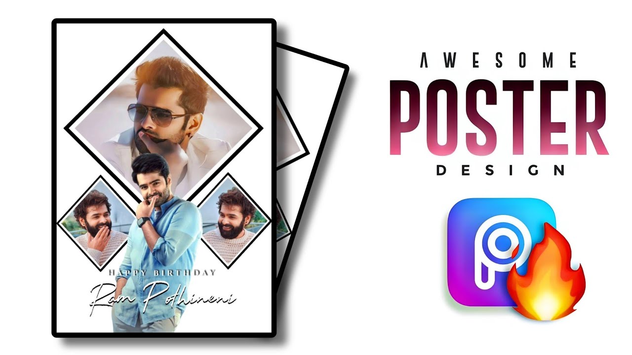 Easy PicsArt Tutorial :Birthday poster CDP photo editing tutorial | professional cdp editing picsart