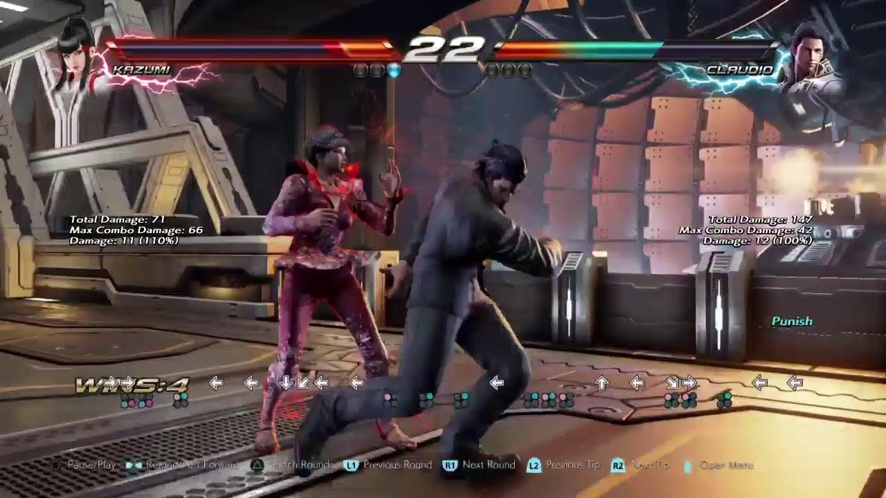 TEKKEN 7 MATCH 3 anas the gay kazumi vs my bro abood madara claudio god
