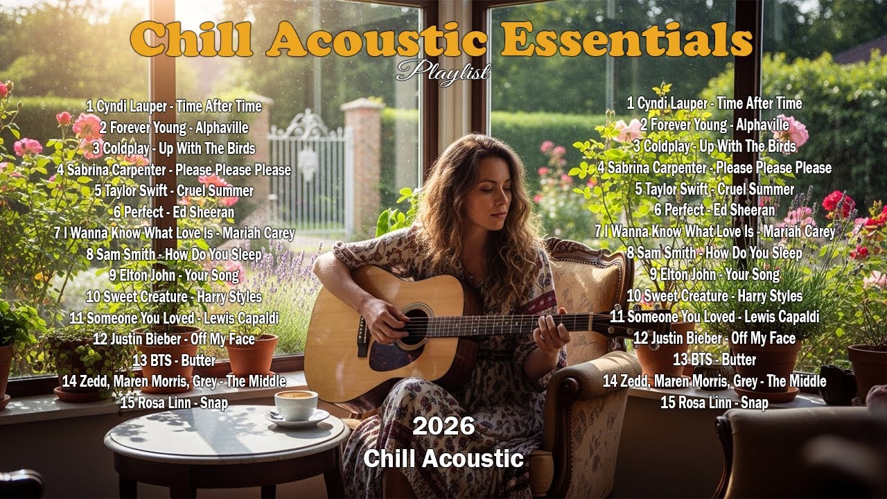 2026 Best Spotify Playlist🔥🎵 | New Acoustic Cover Song 2026 | Pink Justin Bieber,Ed Sheeran