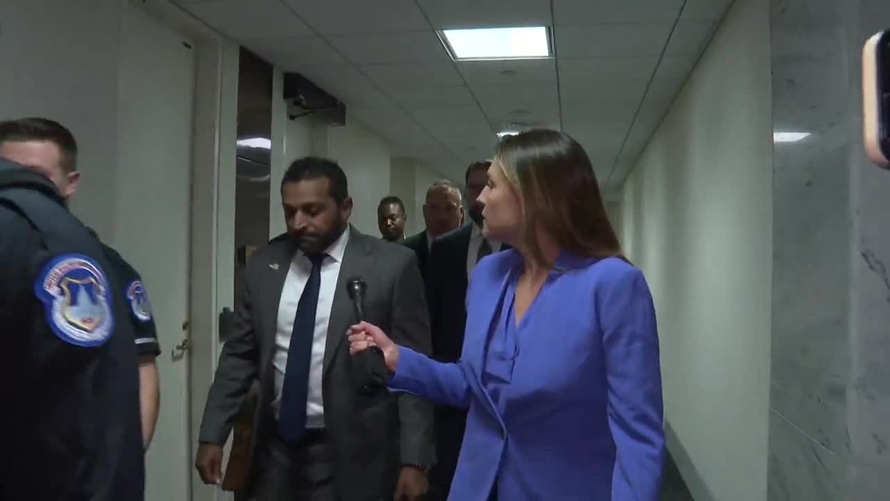 RAW: Kash Patel reacts to FBI Director Chris Wray's resignation