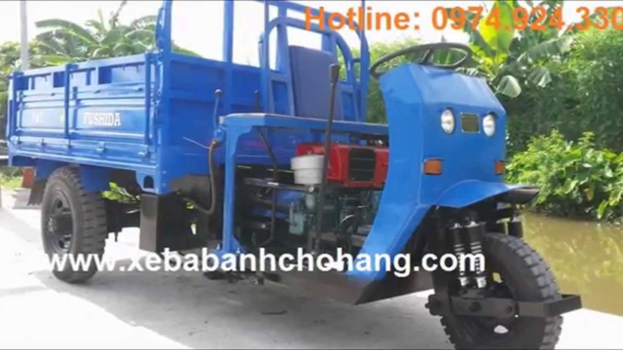 Xe ba bánh, xe ba gác, xe lôi chở hàng T&T FUSHIDA - http://xebabanhchohang.vn/