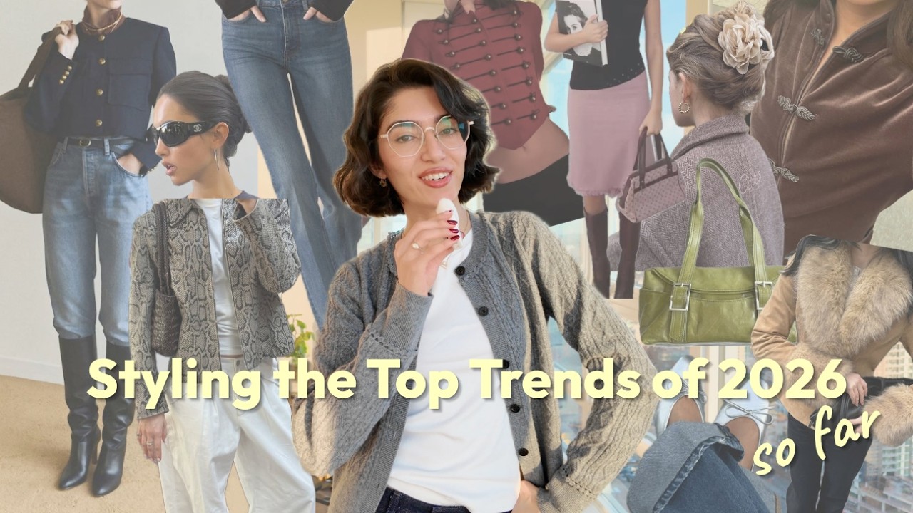 STYLING THE TOP TRENDS OF 2026 - With outfit inspo and Pinterest examples 💕