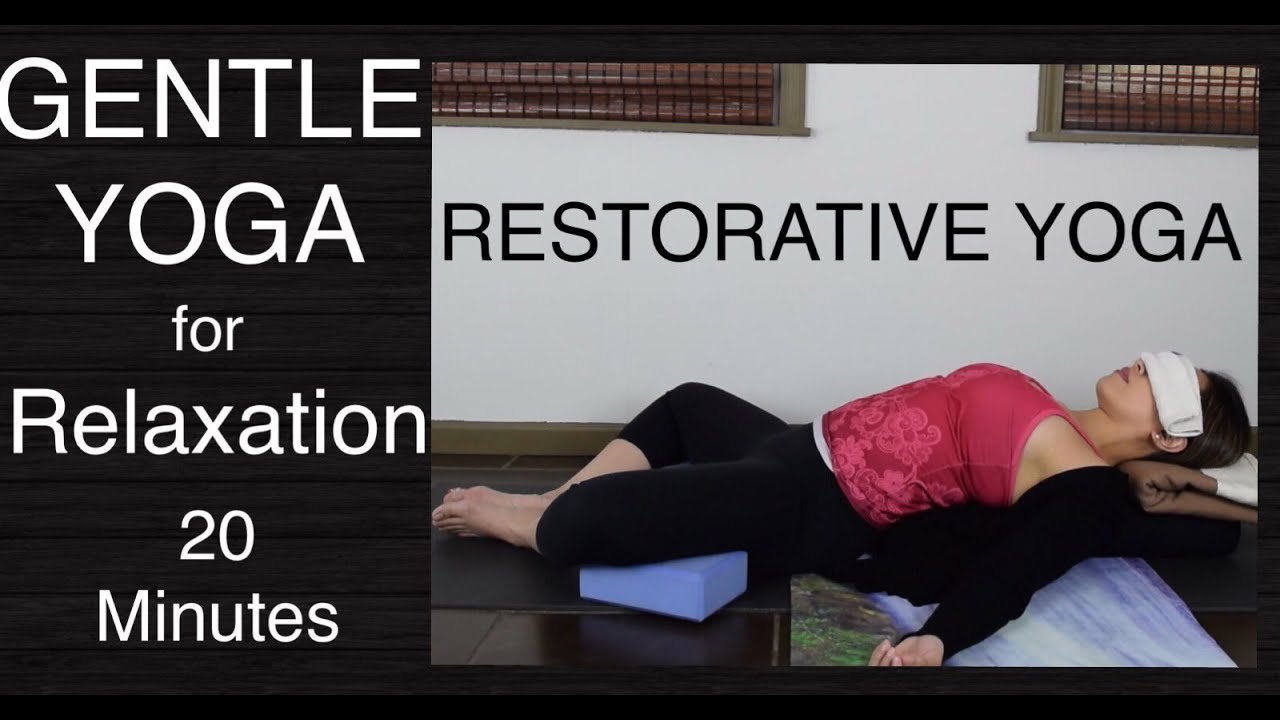 Restorative Yoga Class - Short Gentle Practice for Busy Days (20 Minutes)
