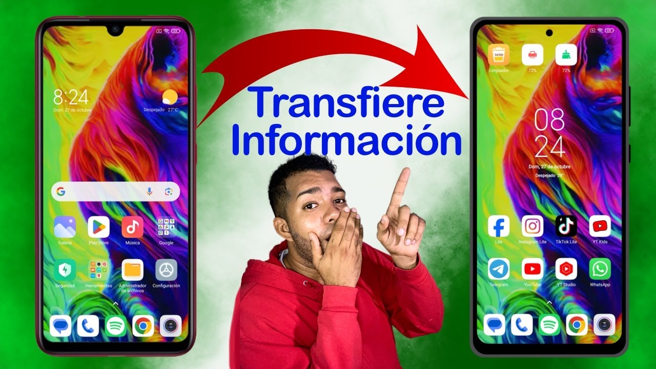 C&oacute;mo Transferir Datos de un Android a Otro Sin Perder Informaci&oacute;n