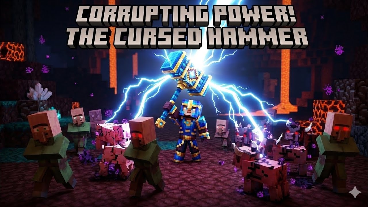 ​I Found the CURSED HAMMER that Corrupts VILLAGERS! ⚡👺