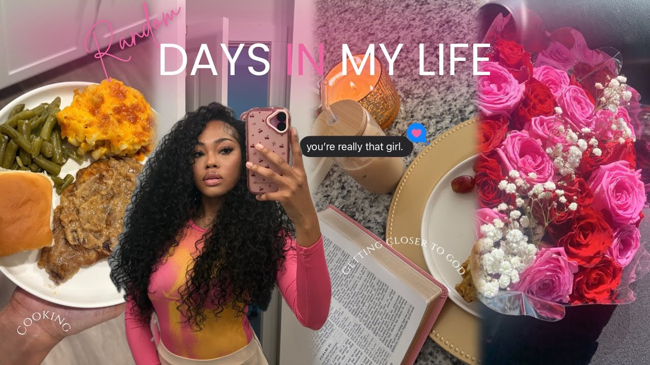 RANDOM DAYS IN MY LIFE  ☆ new hair + work + sunday rest, cooking 