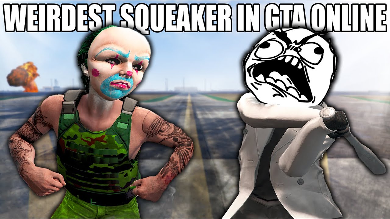 The WEIRDEST Squeaker In GTA ONLINE Goes Completely CRAZY