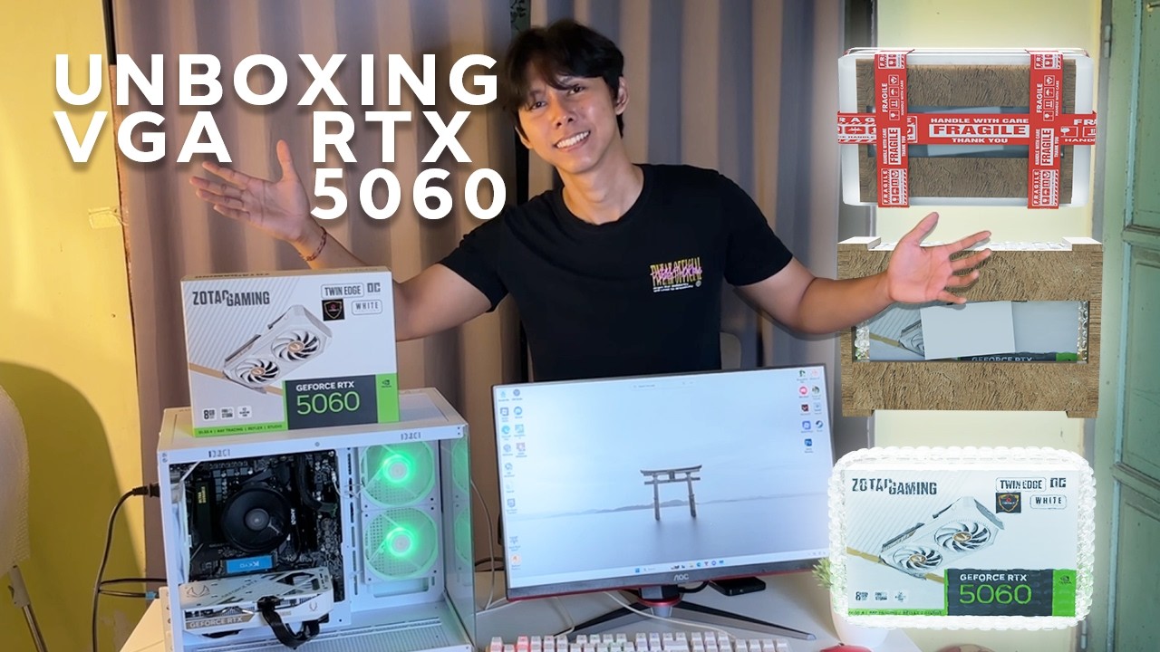 Unboxing VGA RTX 5060 | Vlog Satria