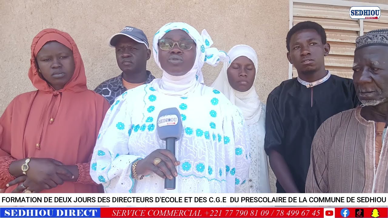 Sédhiou : le CRFPE renforce les acteurs du préscolaire autour des missions des C.G.E.