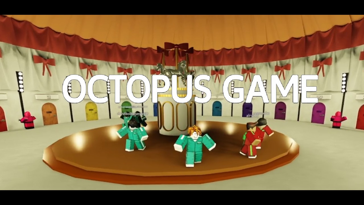 Roblox Octopus Game Gameplay All games full walkthrough (No comemntary)