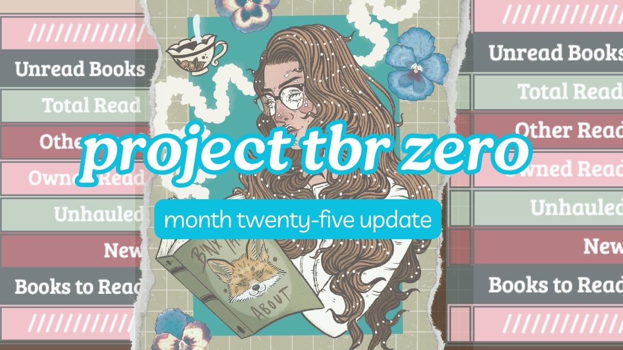Trying to read EVERY BOOK I OWN // January 2026 Project TBR Zero Update!!