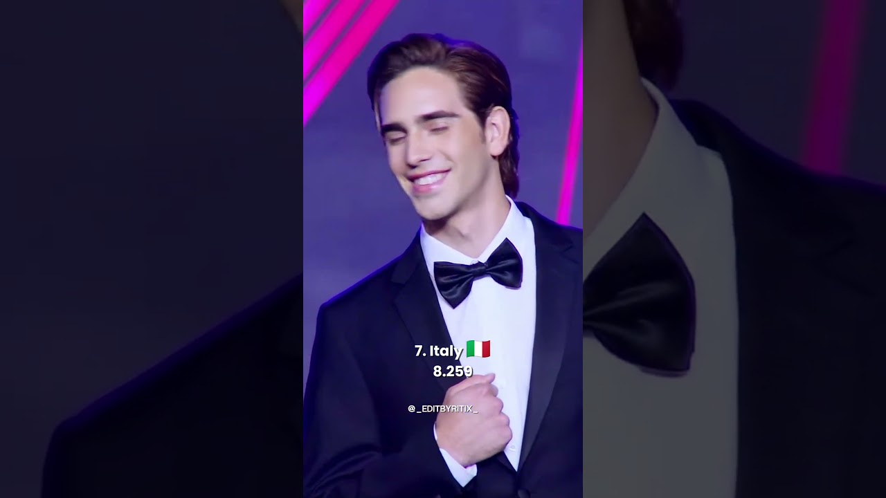 Mister International 2024 Formal Wear ranking #misterinternational #malepageantry #malebeauty #men