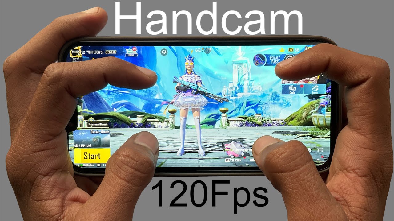 iPhone 13 Pro 120Fps Handcam Test Gameplay Pubg Mobile