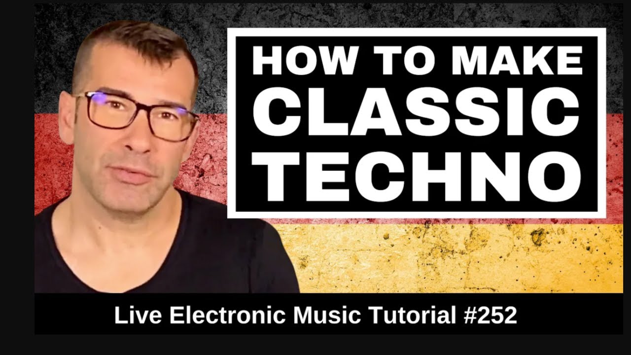 ✱ How to make classic techno like Hardfloor ✱ | Live Electronic Music Tutorial 252