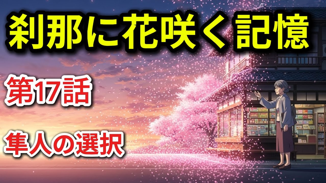 【幸せな夜のラジオ】刹那に花咲く記憶 第17話「隼人の選択」 | シニア朗読 | 感動ストーリー | オーディオブック