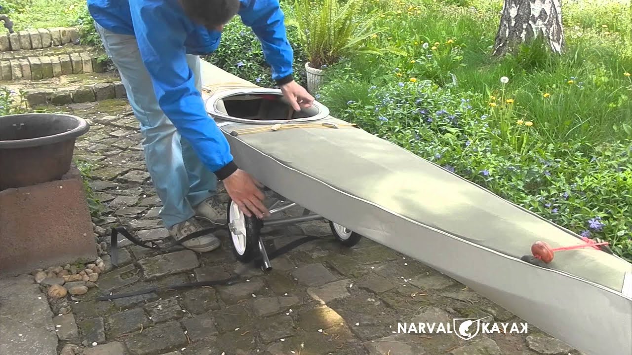 FOLDING KAYAK CART - UMBRELLA