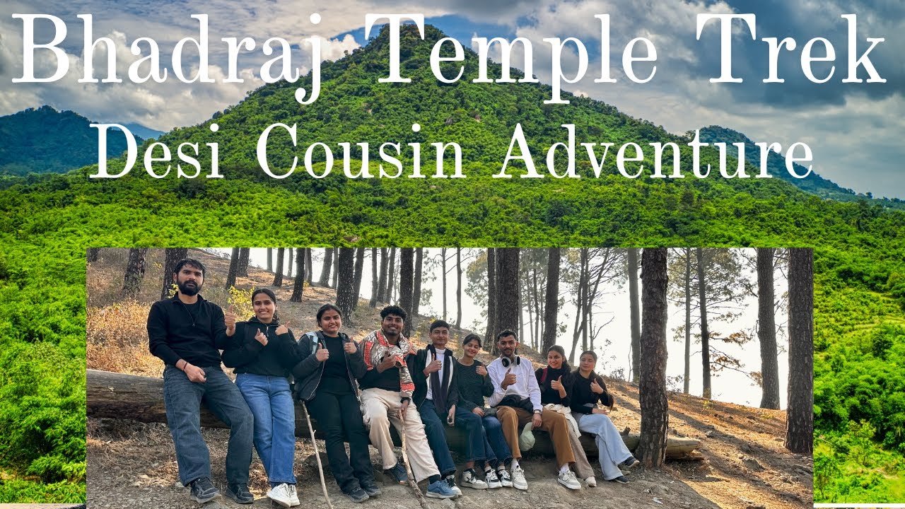 Bhadraj Temple Trek 😱 | Desi Cousins’ Adventure in Uttarakhand