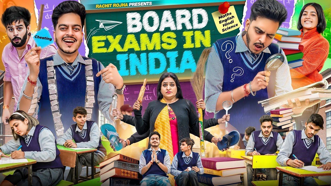 BOARD EXAMS IN INDIA || Rachit Rojha