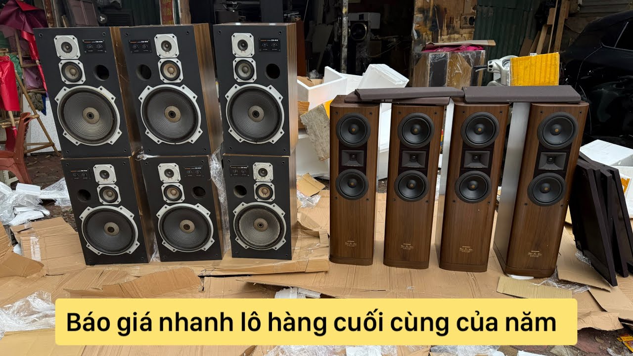 Báo giá kô hàng cuối cùng cũ năm 2025 |PIONEER CS 616 |PIOBEER S-77Twin  SD , toàn hàng tuyển gúa