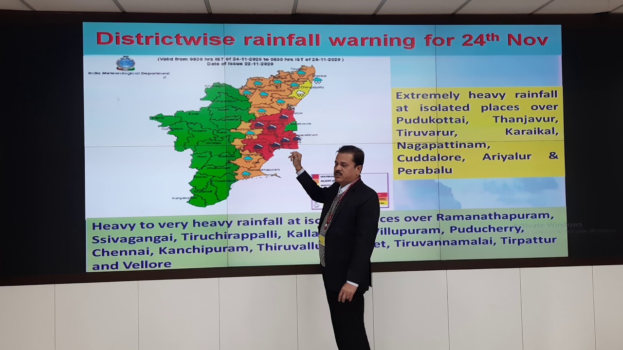 Dr. M Mohapatra, DGM, IMD on Depression over Bay of Bengal. (Hindi)