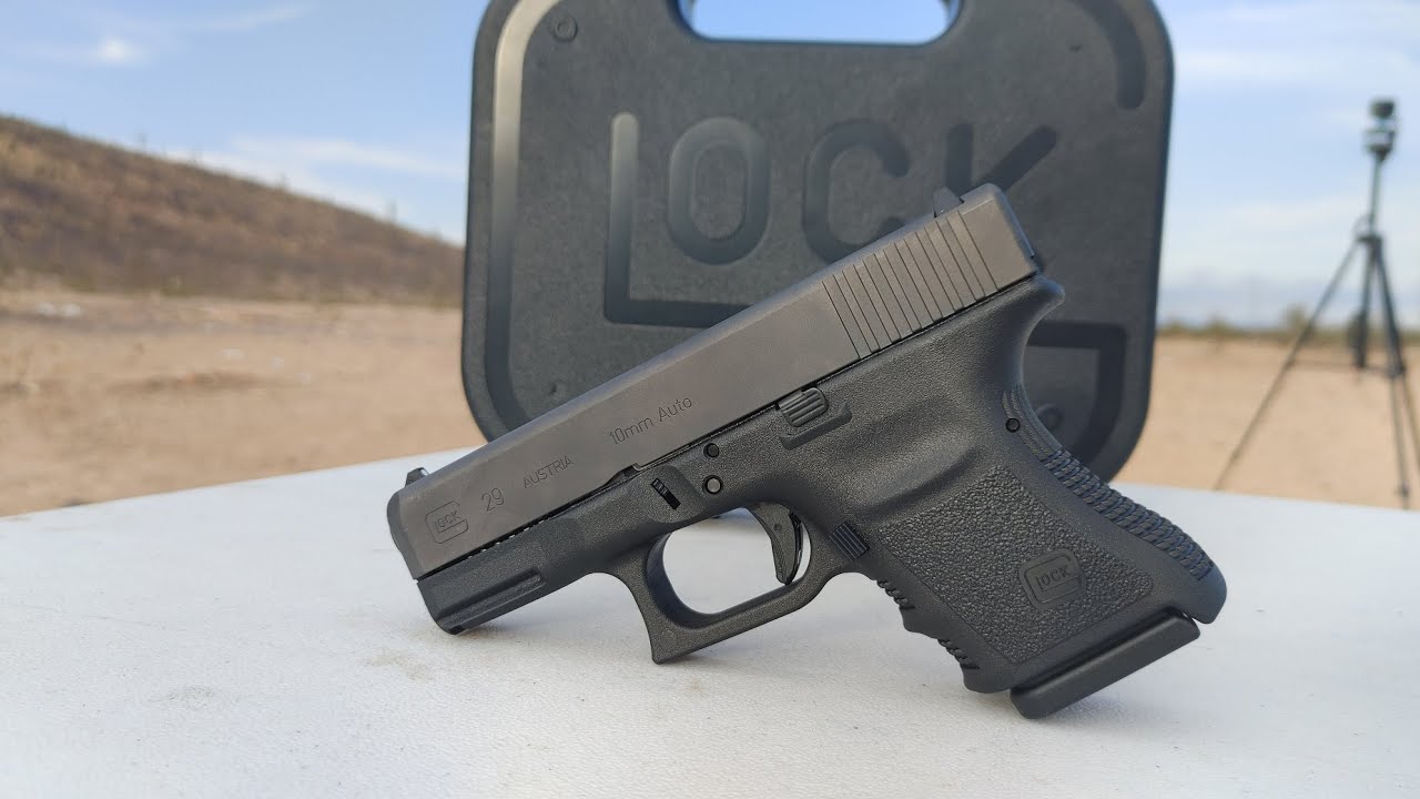 Glock 29 10mm - Is it good for self defense? Recoil comparison