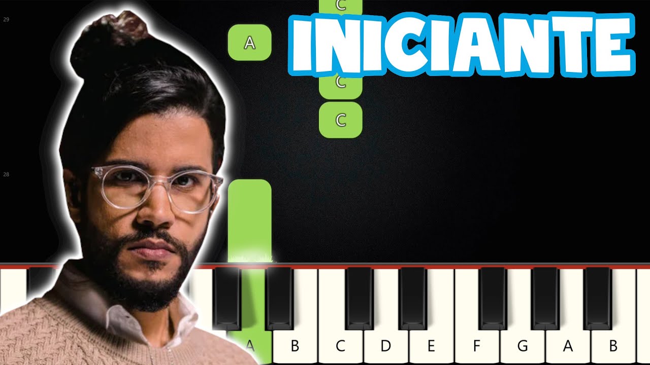 Santo Pra Sempre - Gabriel Guedes | Piano e Teclado Iniciante | Nível Fácil Tutorial