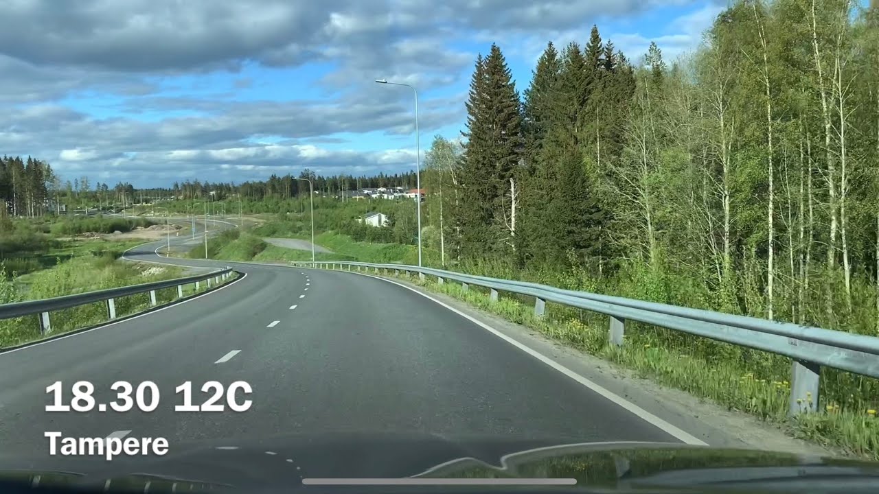 Driving from Tampere to Ylöjärvi | Today in Finland #90