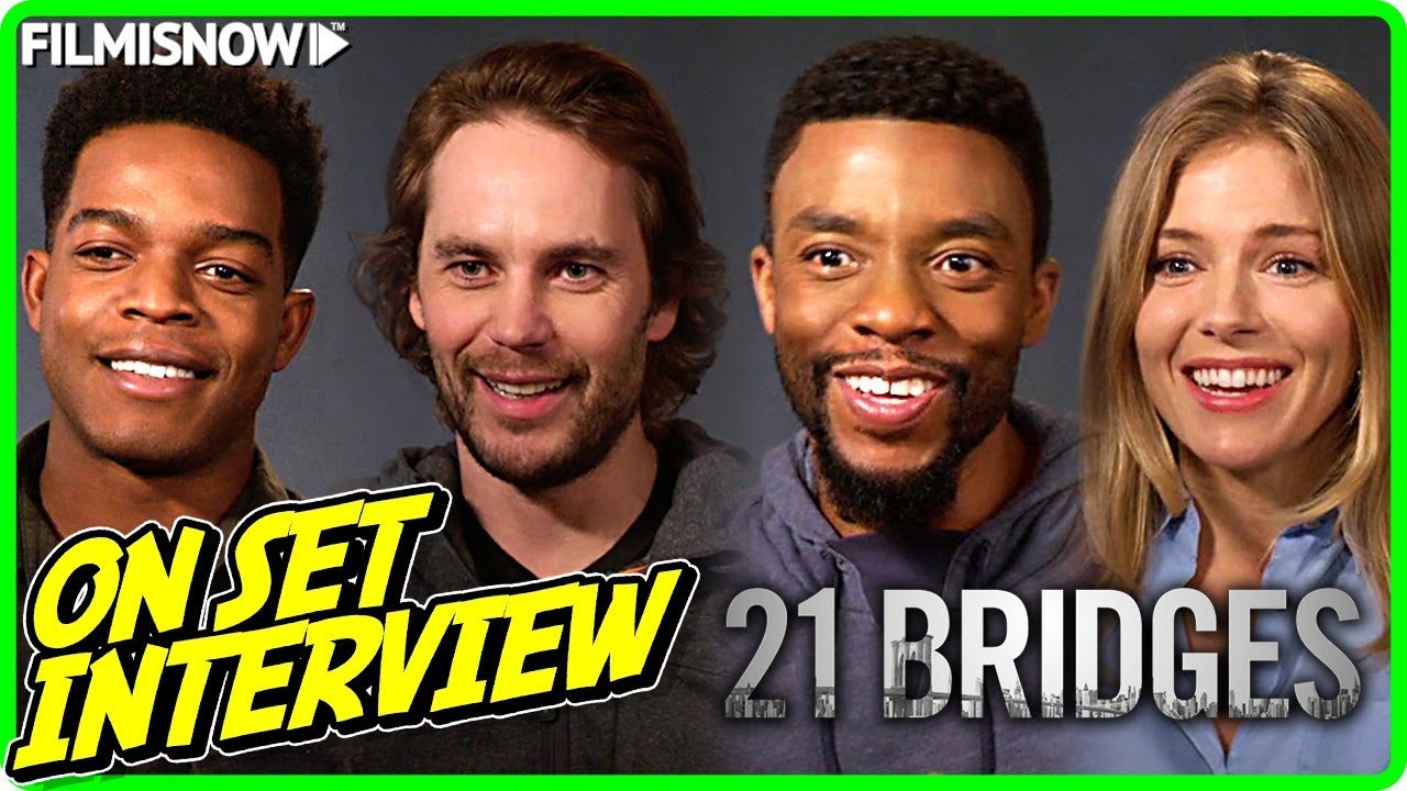 21 BRIDGES | On-set Interview with the Cast