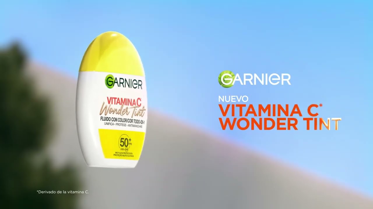 ¡NUEVO Wonder Tint Vitamina C de Garnier! 🙌 Efecto buena cara con FPS 50+ ☀️