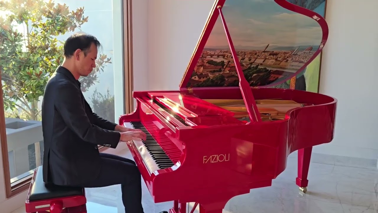 Daniel Chow plays Sleeping Beauty on the Florentine Fazioli
