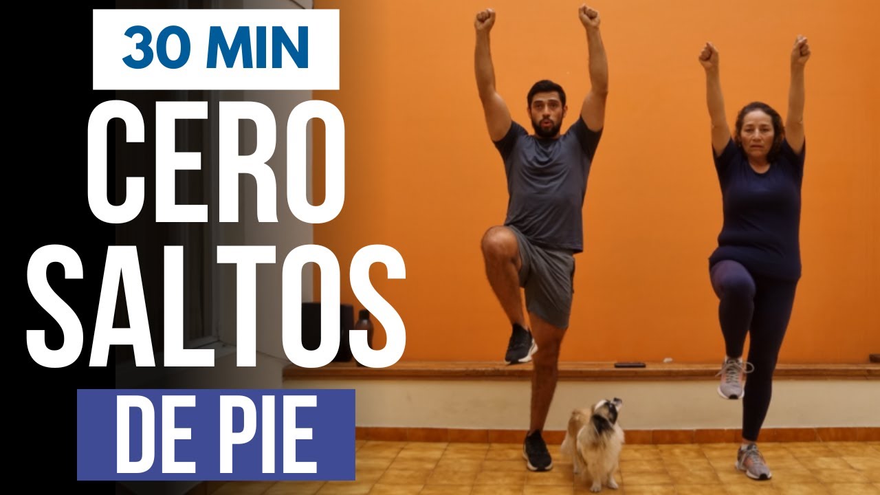 Reduce abdomen y cintura 🔥 empieza a bajar de peso con este cardio sin saltos y de pie