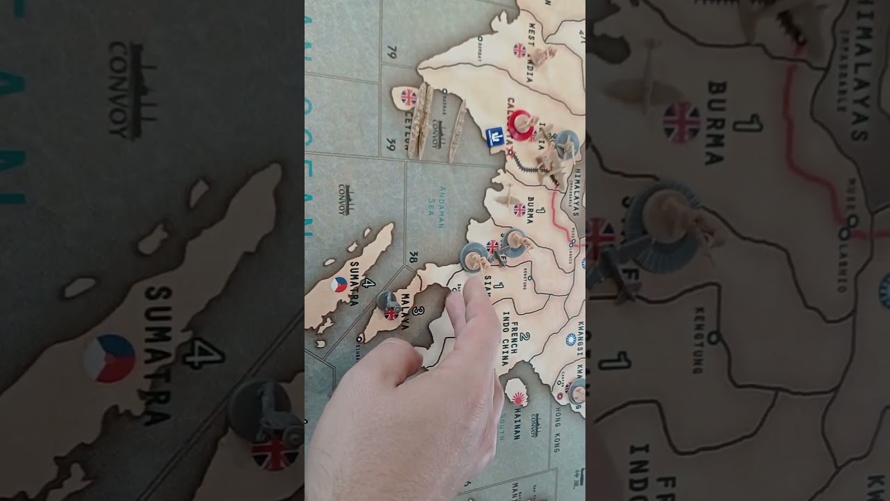 Axis & Allies Global 1940 2nd edition - ANZAC Strategy
