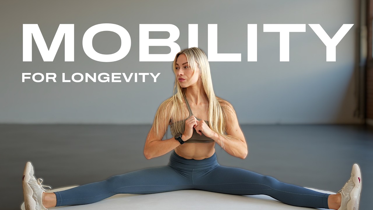 30 Min. Full Body Mobility Workout to get strong and flexible | The Longevity Plan Day 5