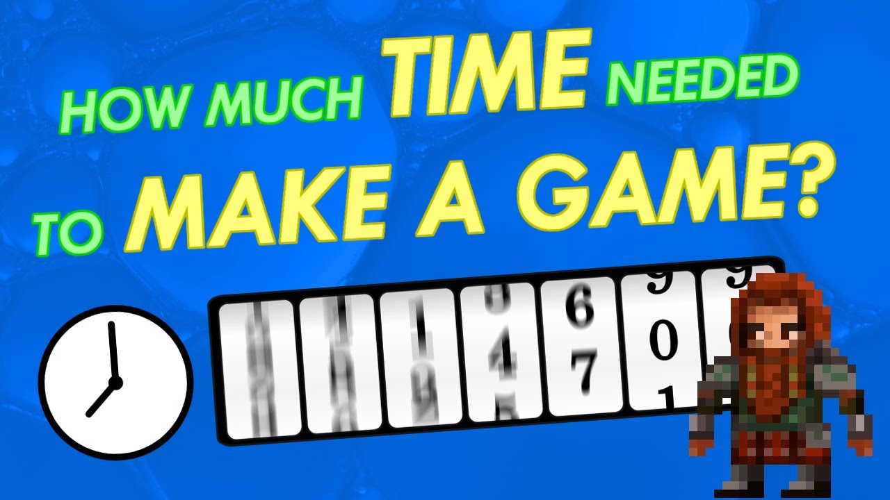 How Long Does It Take to Make a Game by Yourself? // Indie Game Hours