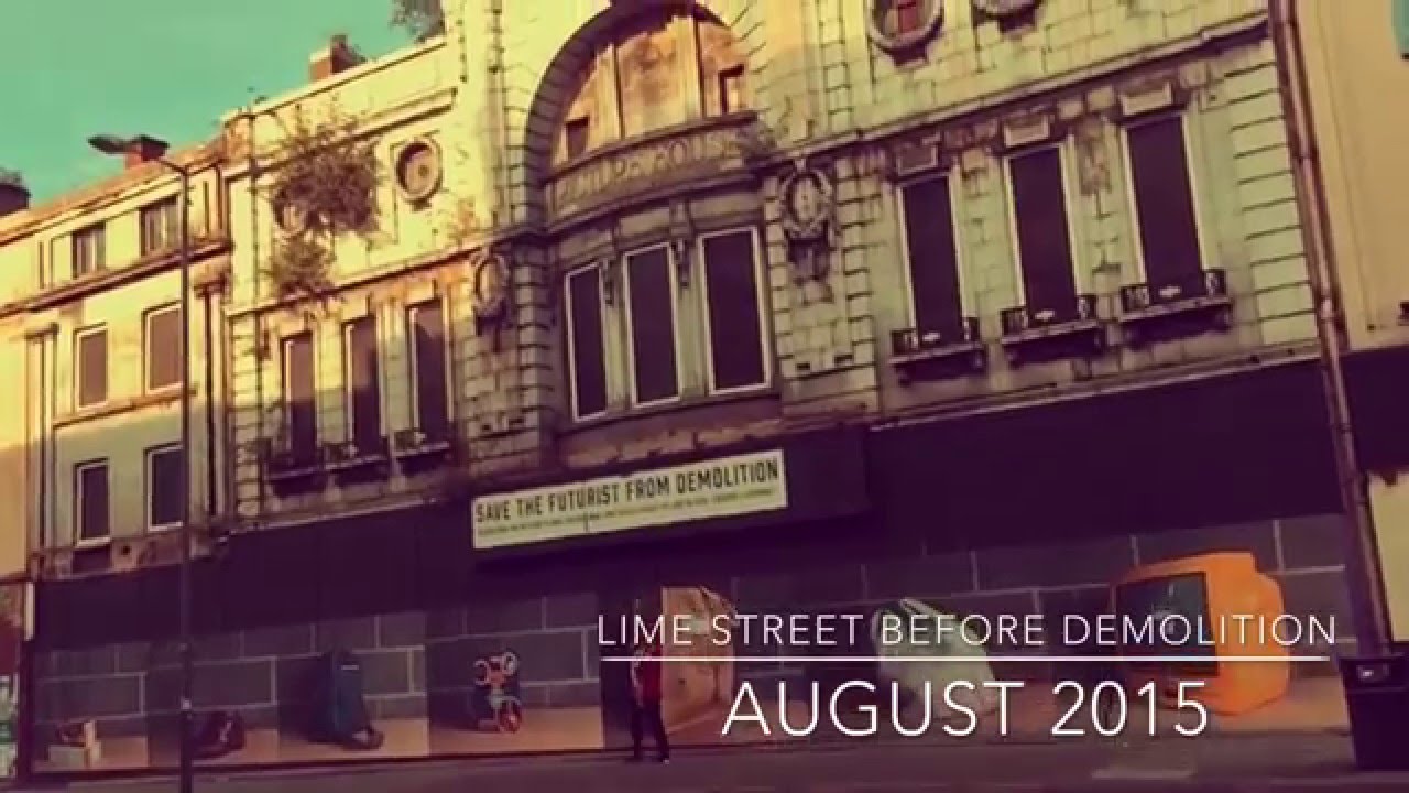 Lime Street before demolition, August 2015.