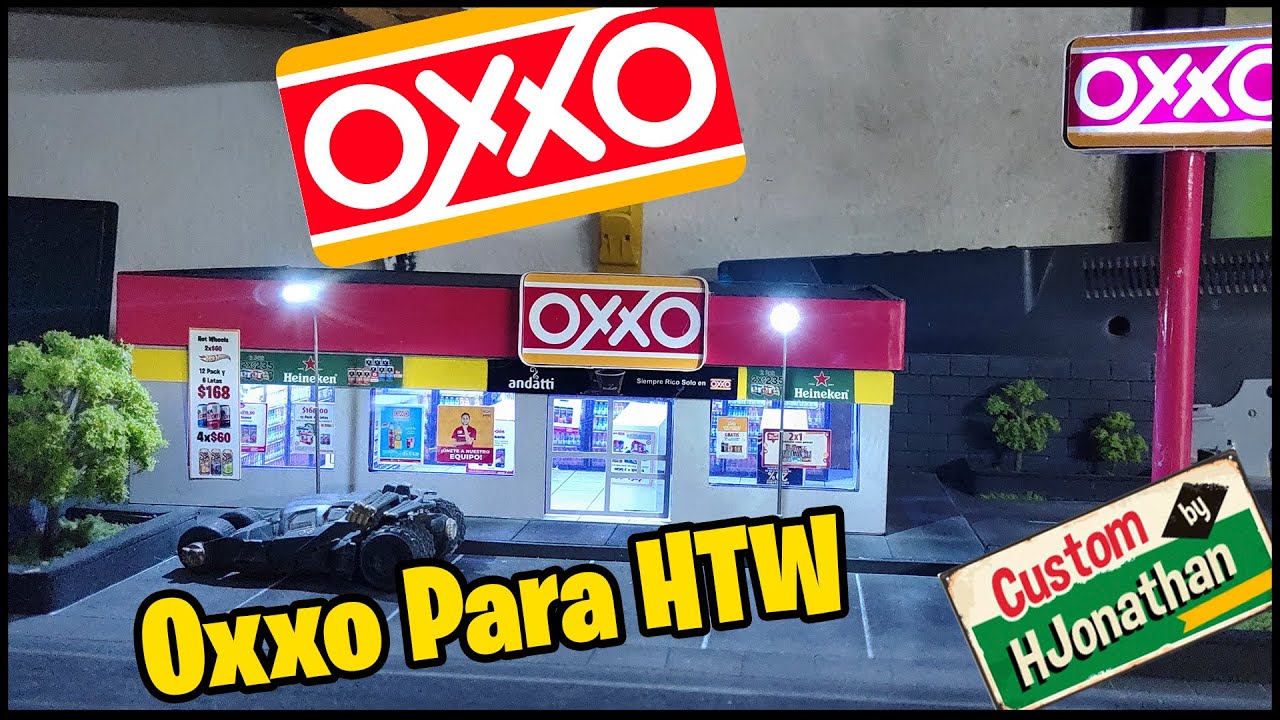 Diorama Oxxo  Para Hot Wheels