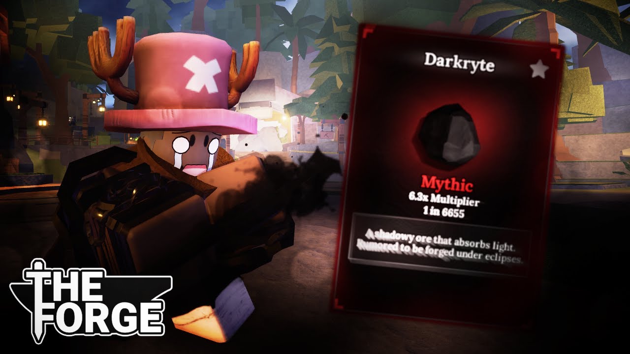 Создаём САМЫЙ СИЛЬНЫЙ КИНЖАЛ DARKRYTE в The Forge Roblox!