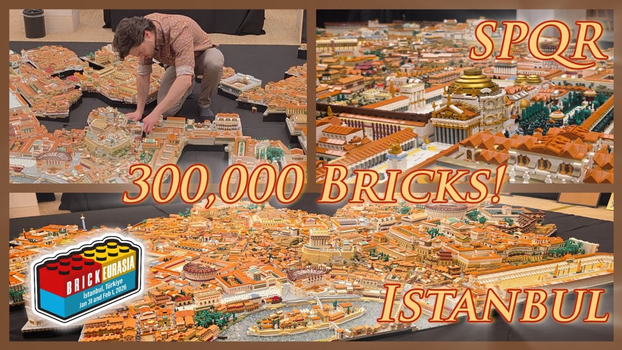 SPQR 🔸 300,000 Bricks! 🔸 Ancient Rome Reconstruction