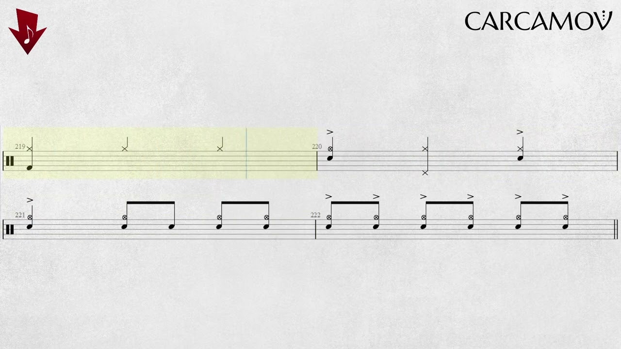YES - Heart of the Sunrise | ISOLATED DRUM COVER + PDF SCORE 📄