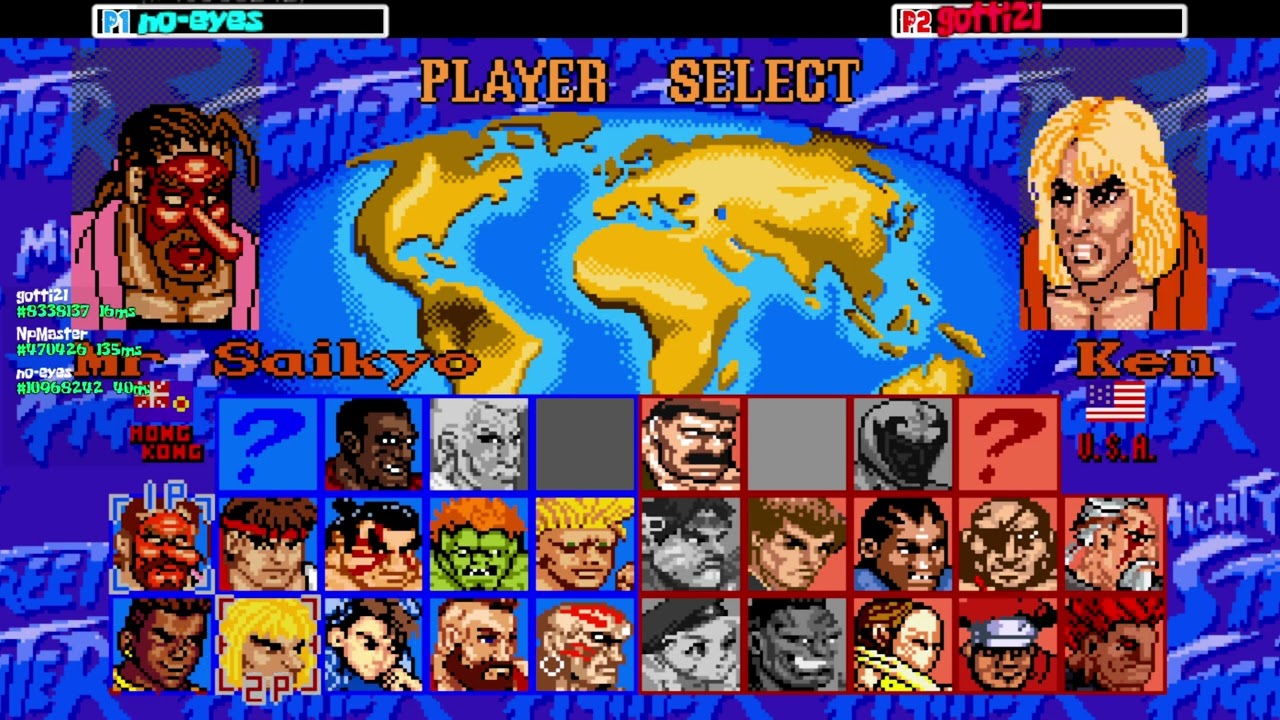 Ikemen Go -  Mighty Street Fighter 2 NES - Versus Style Debuts: Tag Team Revolution - TagWars