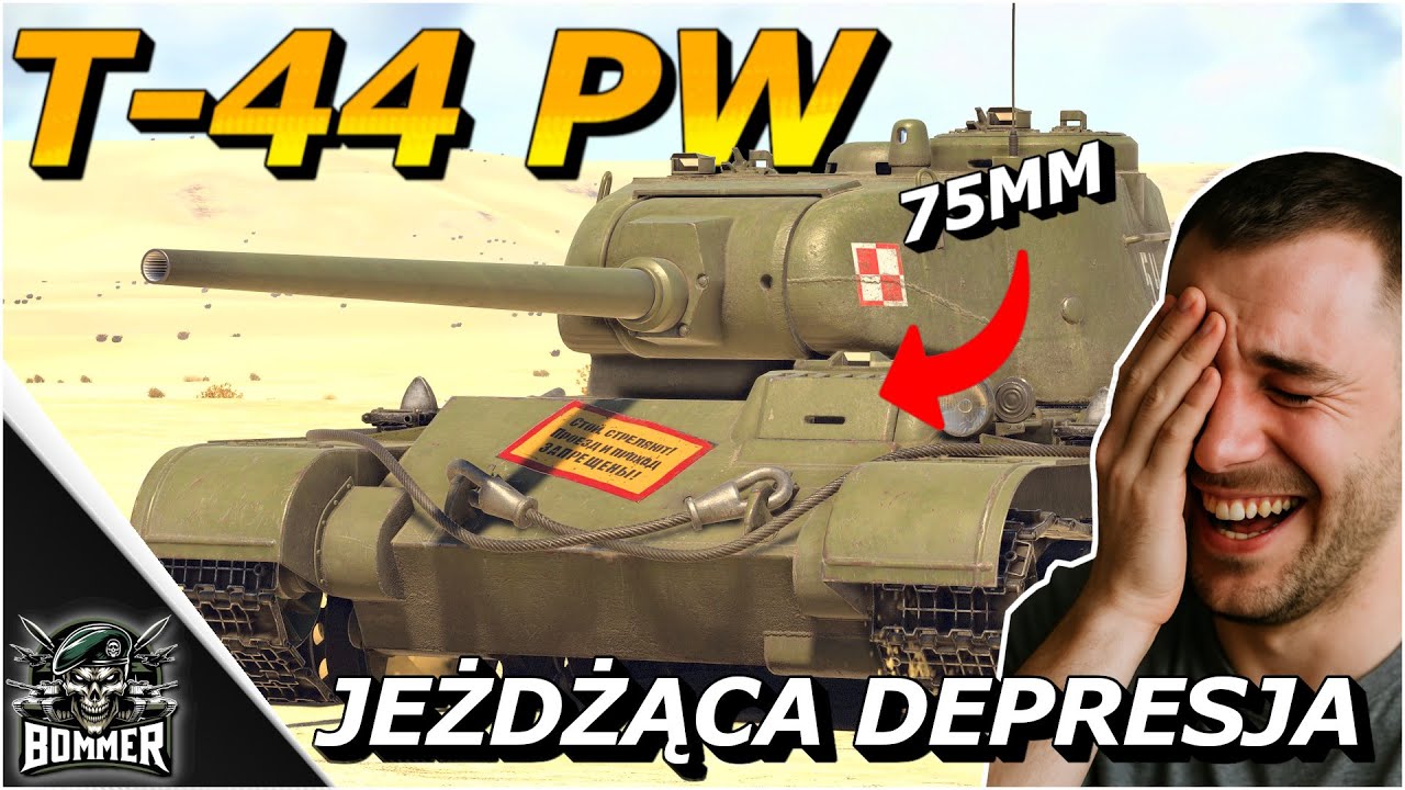 T-44 Depresja murowana no chyba że downtier || WAR THUNDER || PL