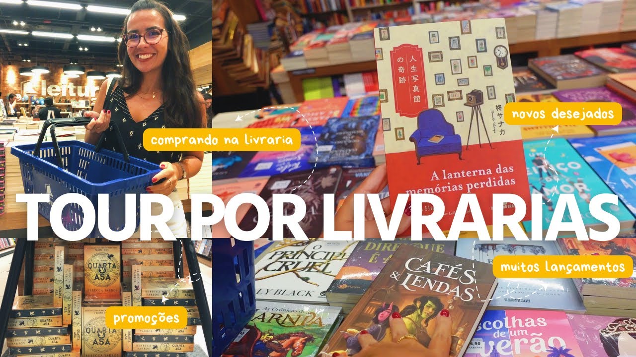 VLOG TOUR POR LIVRARIAS #3 | Livraria Leitura - Shopping Rio Sul | Ana Carolina Wagner