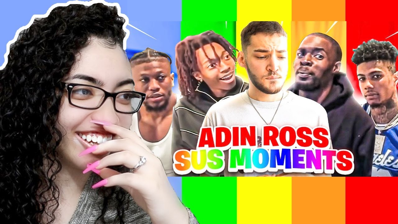 Adin Ross SUS MOMENTS! 😂🌈 (Pt. 2) Ft. BLUEFACE, SHECK WES, LIL TECCA, ZIAS! REACTION