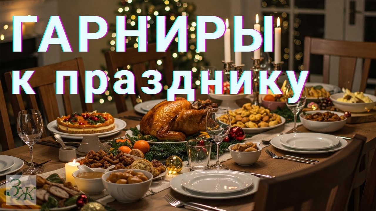 Вкусные гарниры (рецепты) к мясу и индейке. Овощи и картошка в духовке. Ягодный соус #праздники