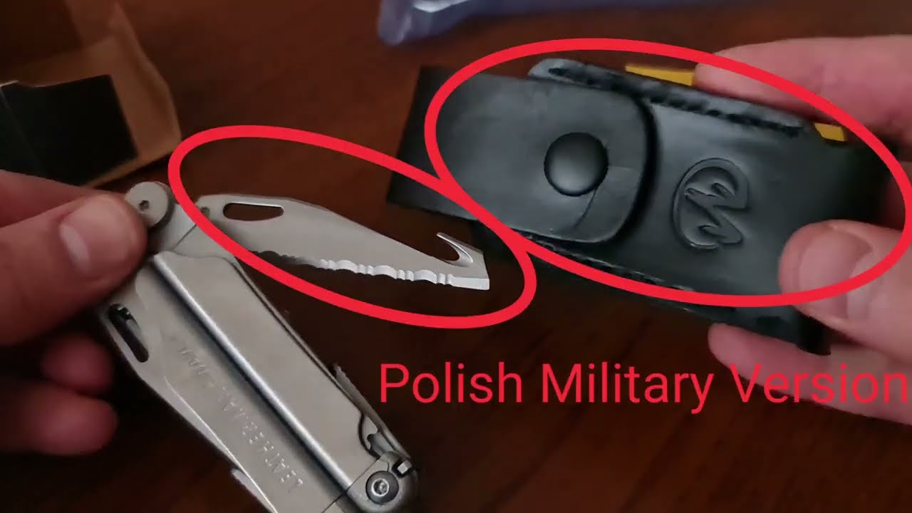 Leatherman Wave plus Polish Military version