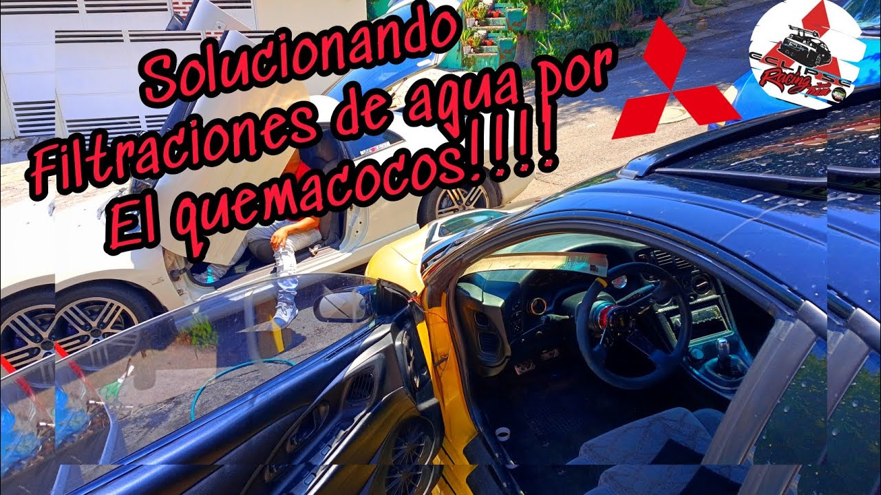 Solucionando problemas de filtraciones por quemacocos!!! Eclipse 2g 95-99