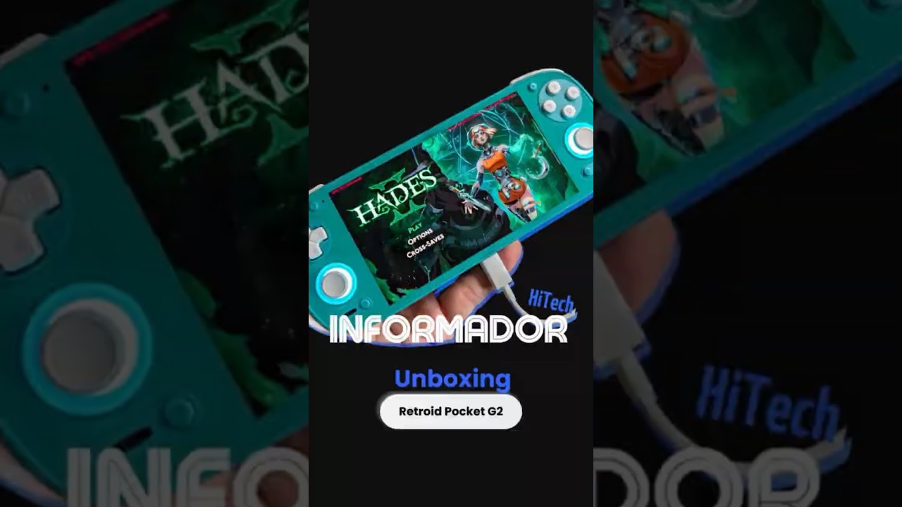 1&ordm; em Portugal! 🇵🇹🔥 unboxing da Retroid Pocket G2!! #retroidpocketg2 #consolegaming
