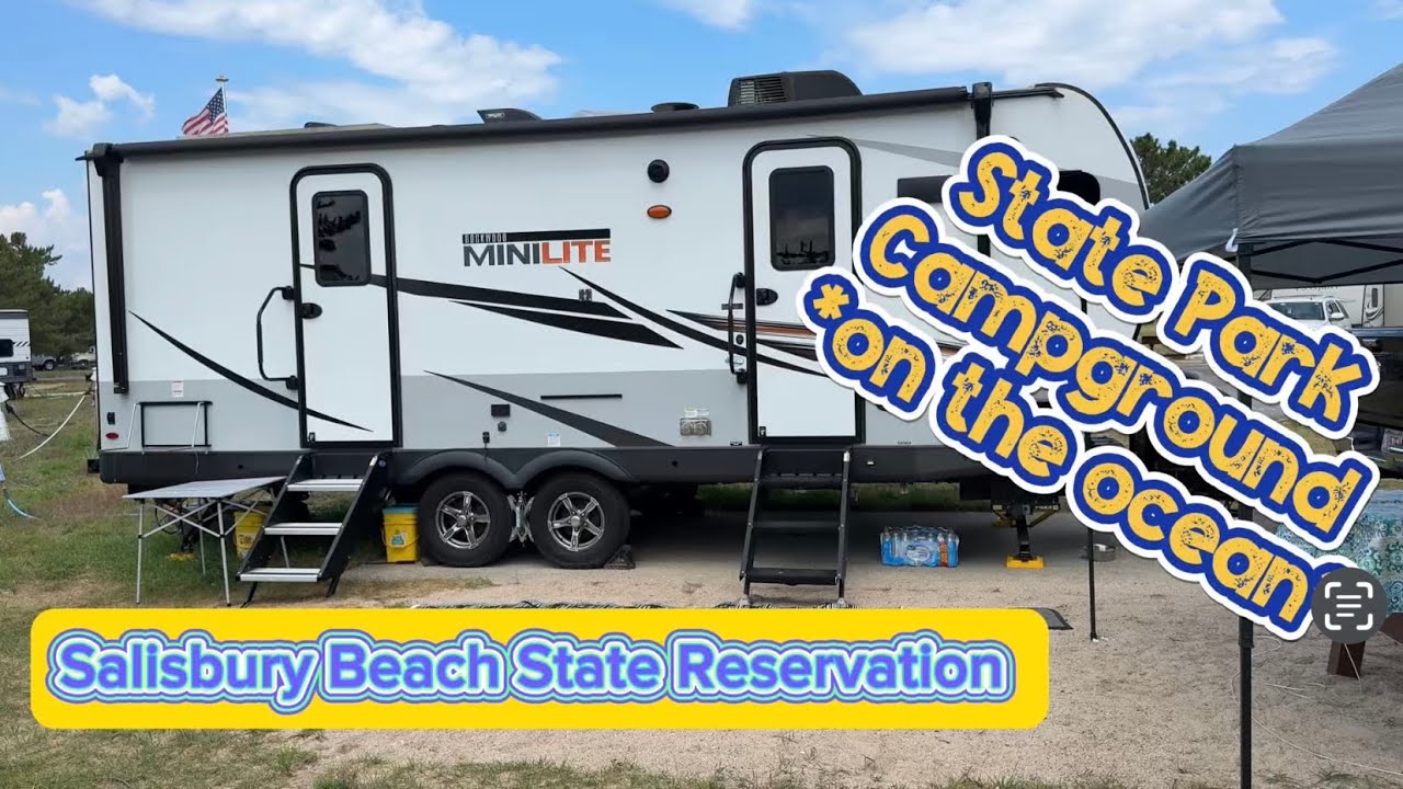 Camping at Salisbury Beach State Reservation 